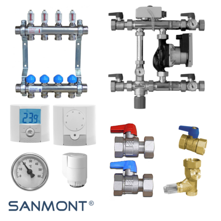 Fußbodenheizung kaufen im Online-Shop von Sanmont