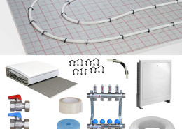 Fußbodenheizung Tackersystem, Fußbodenheizung Komplettset, einzelne Komponenten, Sanmont, onlinshop