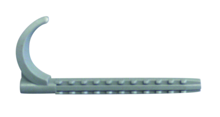 dübelhaken, heizrohr, betonwand